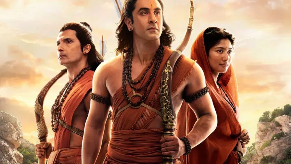 JioHotstar pay-per-view availability graphic for Ramayana: Part One
