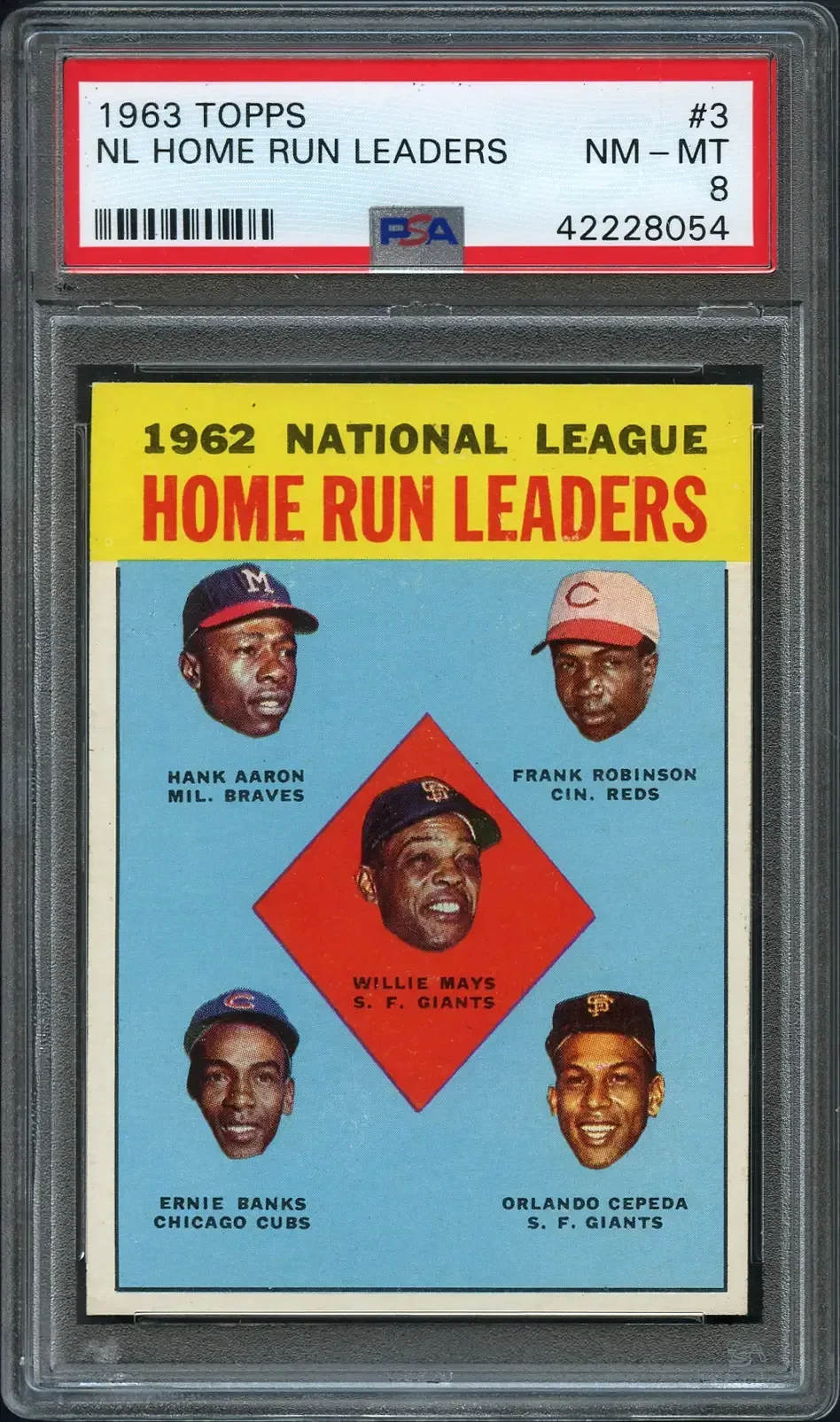 1963 Topps Mickey Mantle #200 baseball card