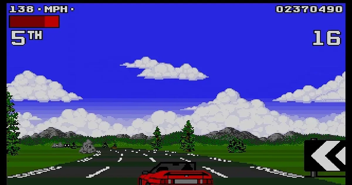 Lotus Esprit and Lotus Elan selection in Lotus Turbo Challenge II DX