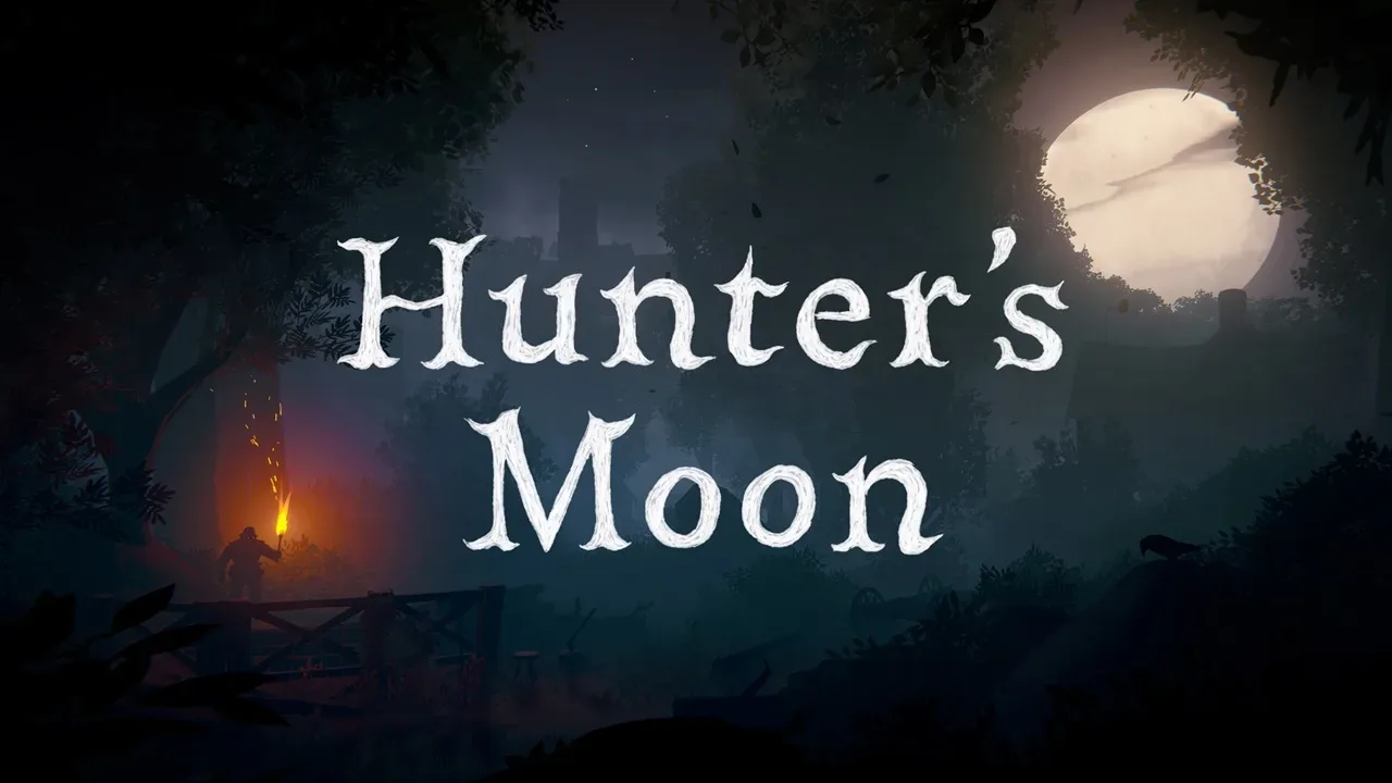 Hunter’s Moon key art featuring protagonist Lilith Thorne in an Early Modern village setting