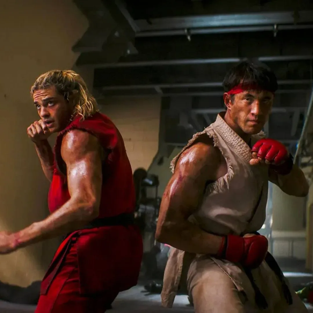 Ken Masters and Ryu in the Street Fighter movie