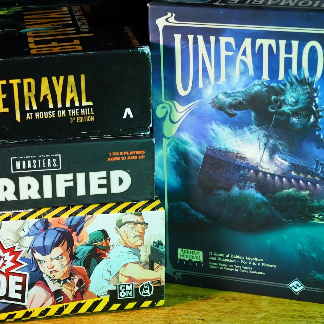Horrified cooperative classic monster board game