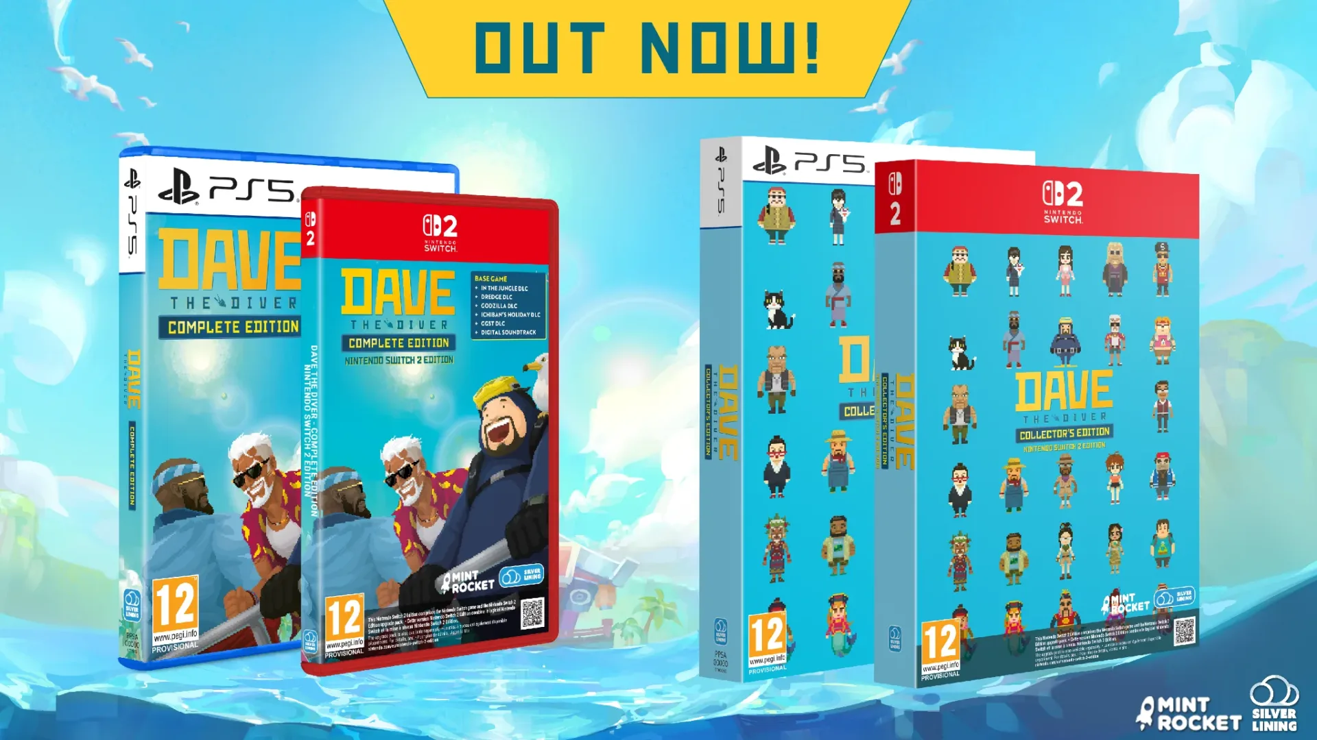 Dave explores underwater environments in Dave the Diver