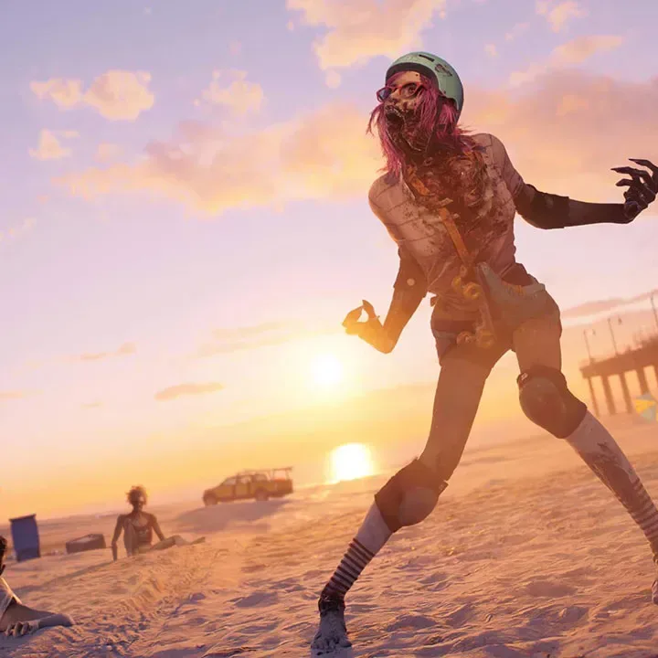 Dead Island 2 zombie combat in Los Angeles