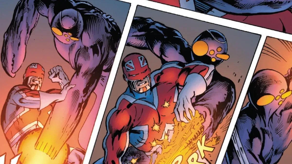 The Fury returns amid the Jaspers Warp in Captain Britain 50th Anniversary Special #1