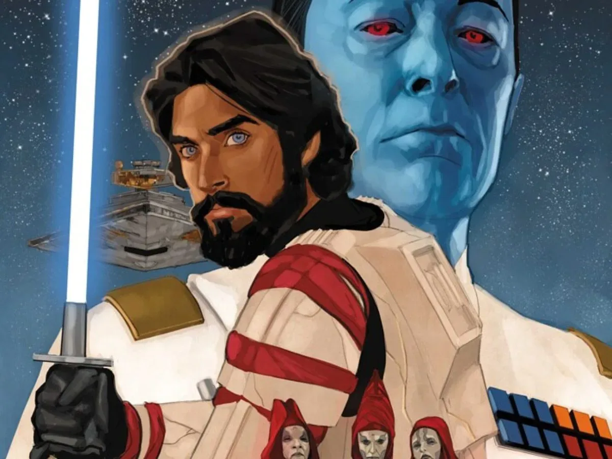 Ezra Bridger stows away aboard Grand Admiral Thrawn’s flagship in Ahsoka comic series