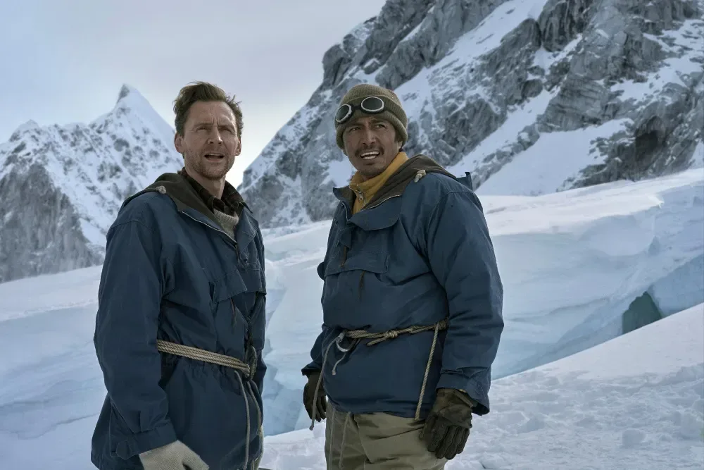 Genden Phunstok as Tenzing Norgay in the Everest historical drama Tenzing