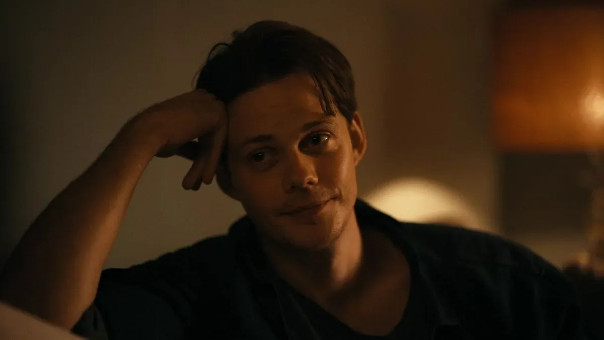 Bill Skarsgard as Keith in Zach Cregger's Barbarian.
