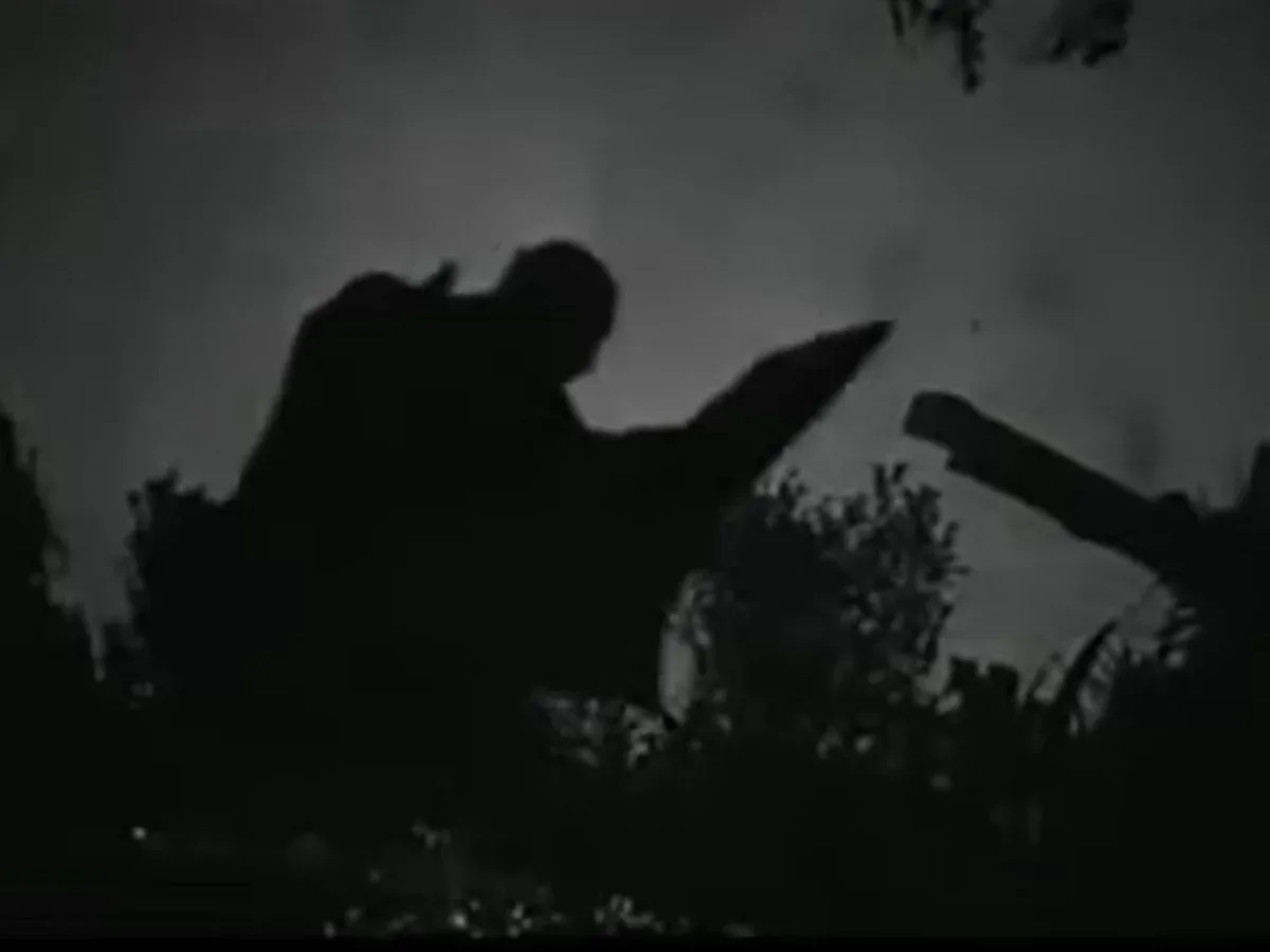A scene from The Bat Whispers, the Roland West film linked to the Joker’s first Batman story