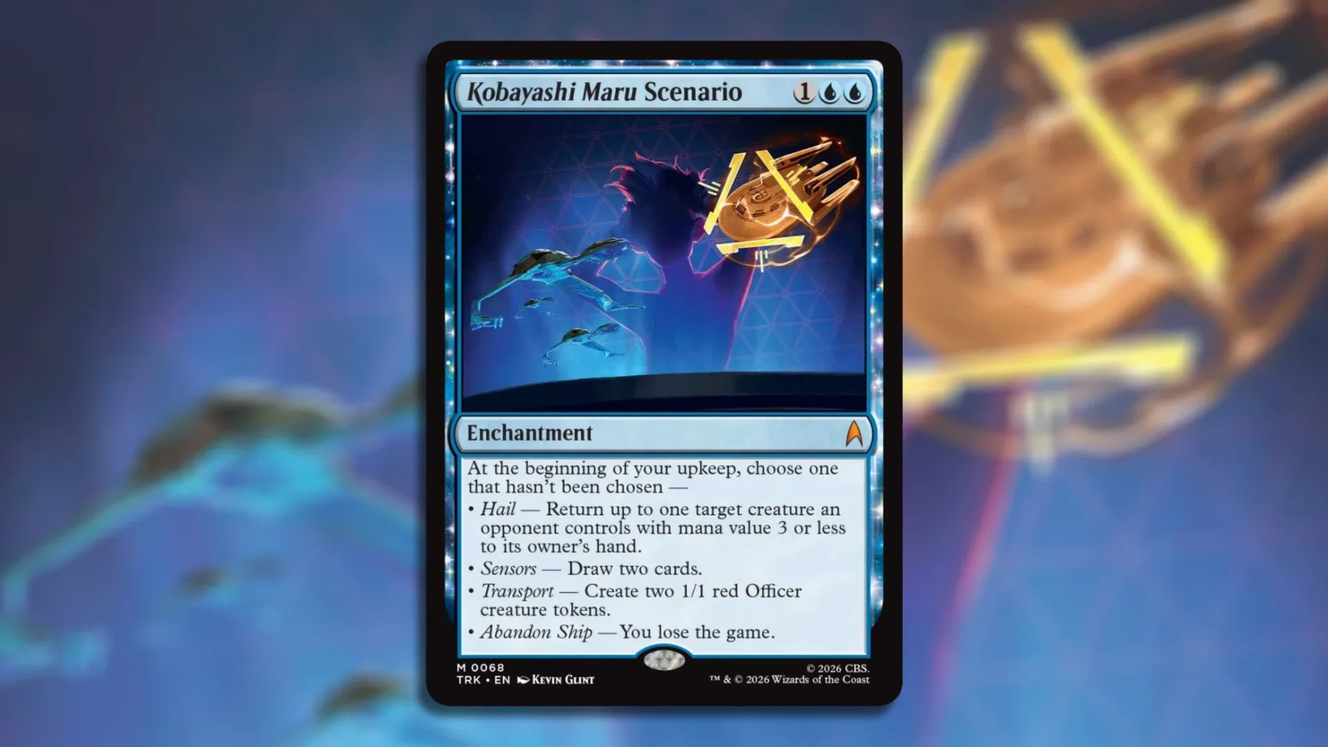 Magic: The Gathering Star Trek cards featuring new mechanics and franchise characters