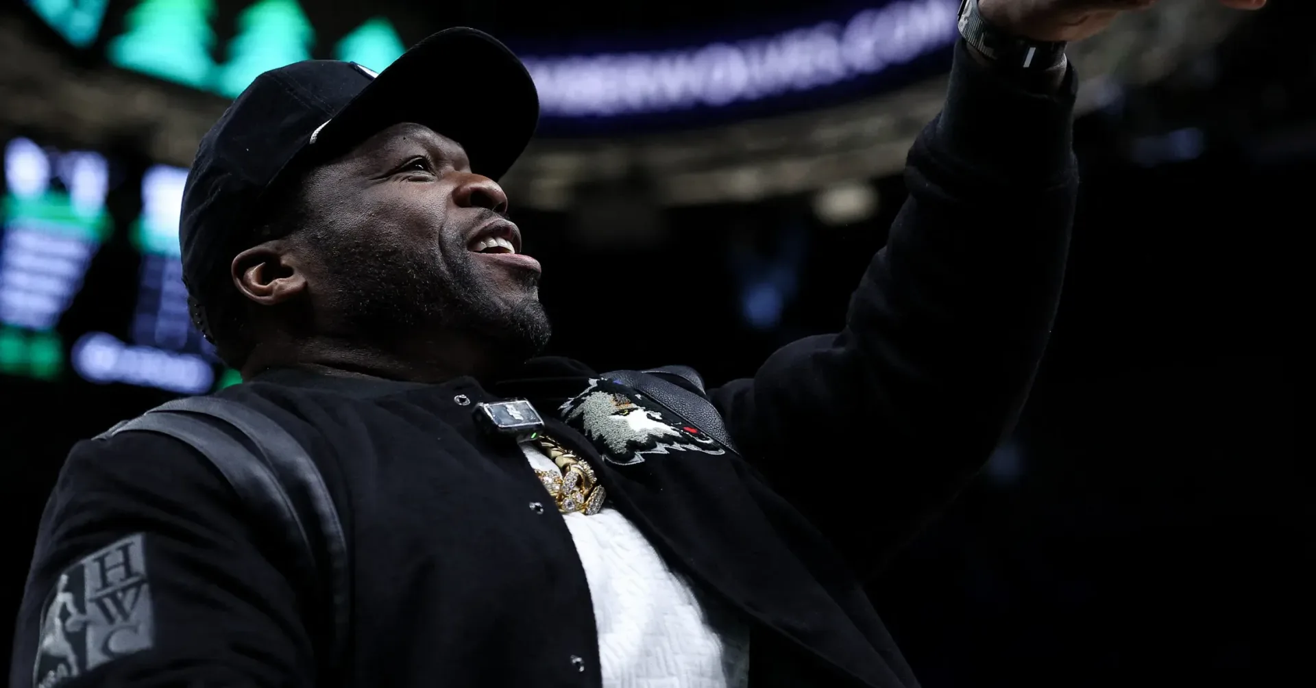 50 Cent speaking during an interview about his long-running public feud with Rick Ross