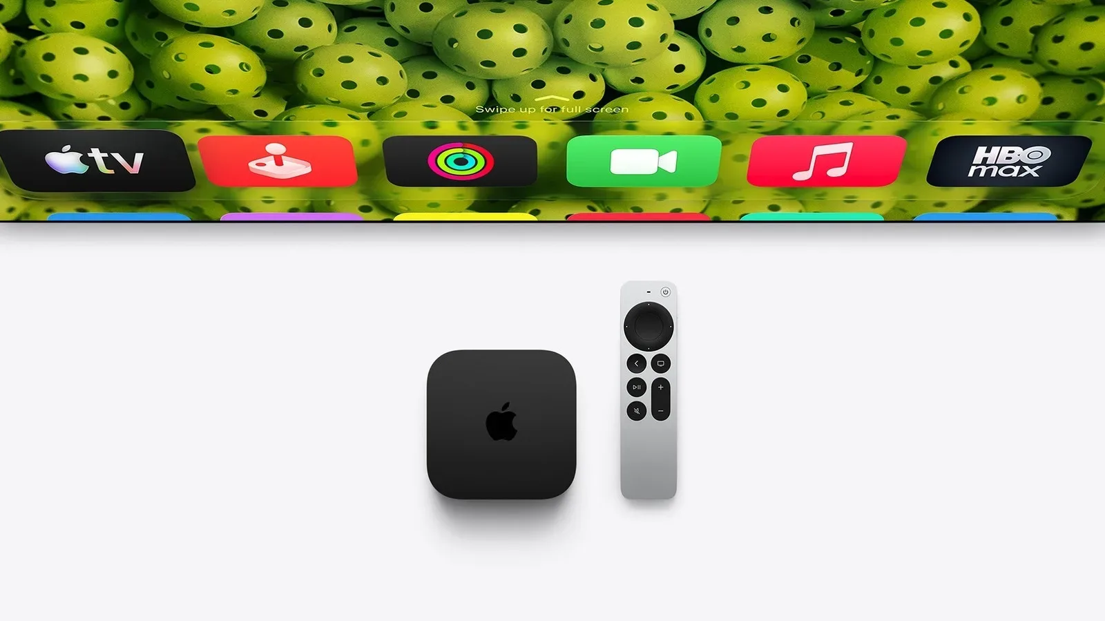Apple TV displaying a mixed screen-saver selection after the tvOS 27.2 update
