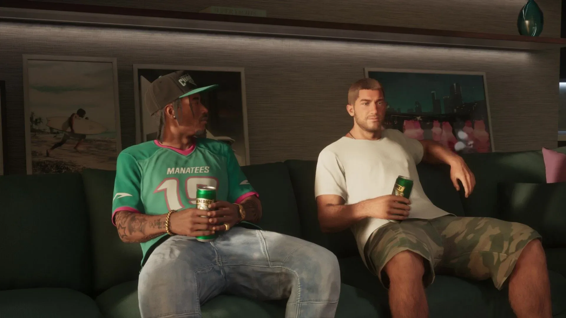 Grand Theft Auto VI Vice City skyline illustrating wealth and ambition