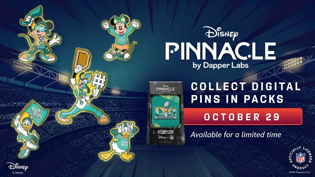 Mickey and Friends NFL bobbleheads and plush collectibles