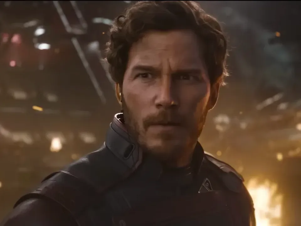 Star-Lord helmet and costume representing Peter Quill’s planned MCU return