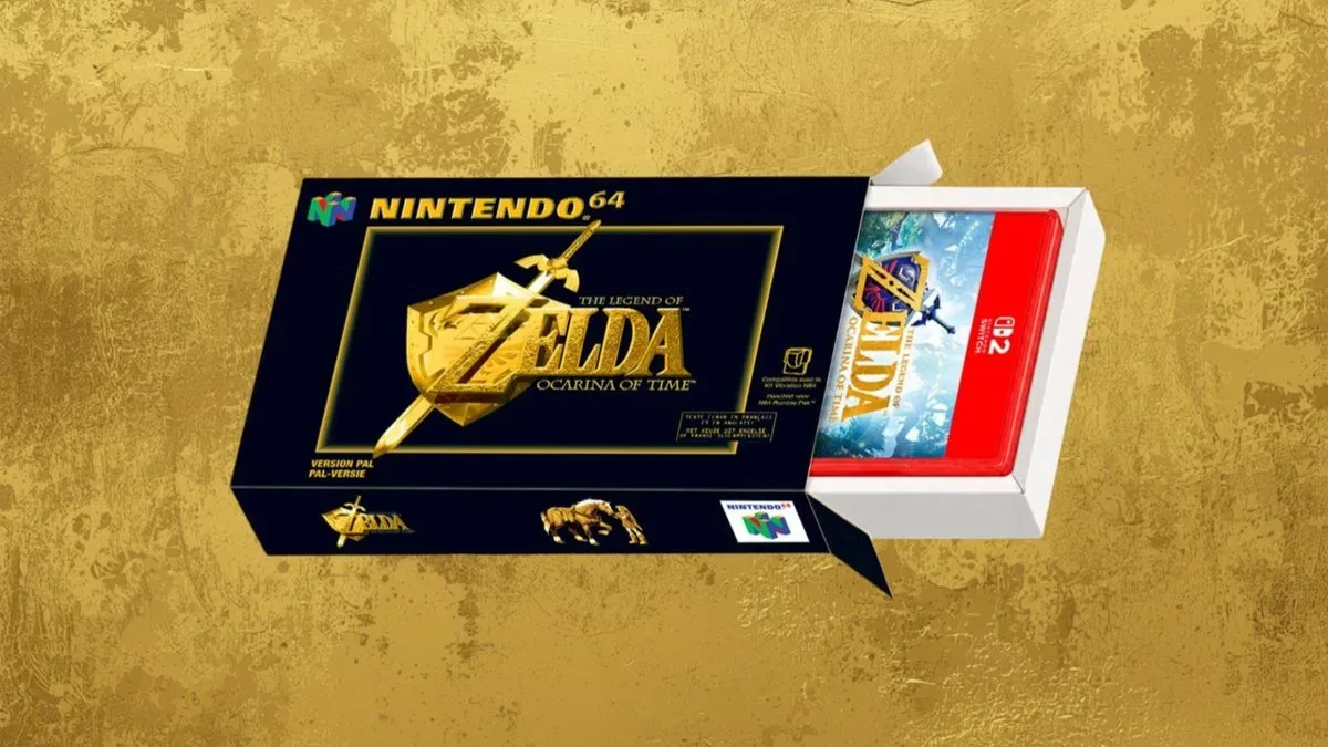 Micromania’s Ocarina of Time Pre-Order Bonus Revives the PAL N64 Box for Switch 2