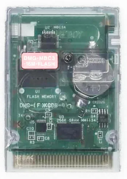 Extended Game Boy development board for Pokémon Red