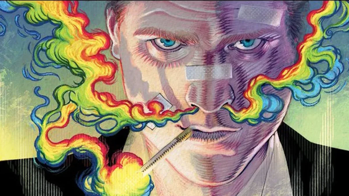 Absolute Justice #1 artwork featuring the Absolute Universe crossover cast