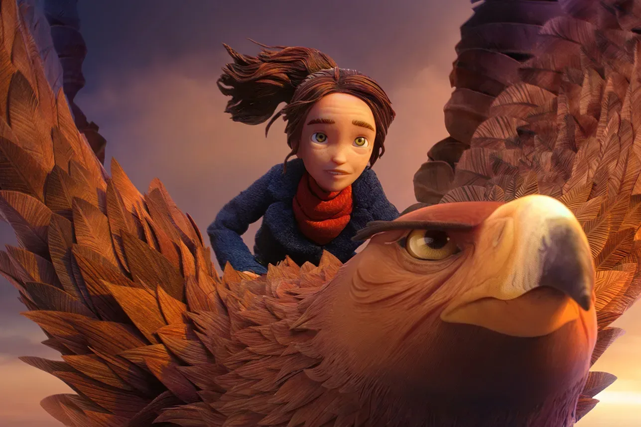 Prue enters the dense magical wilderness in Laika’s Wildwood
