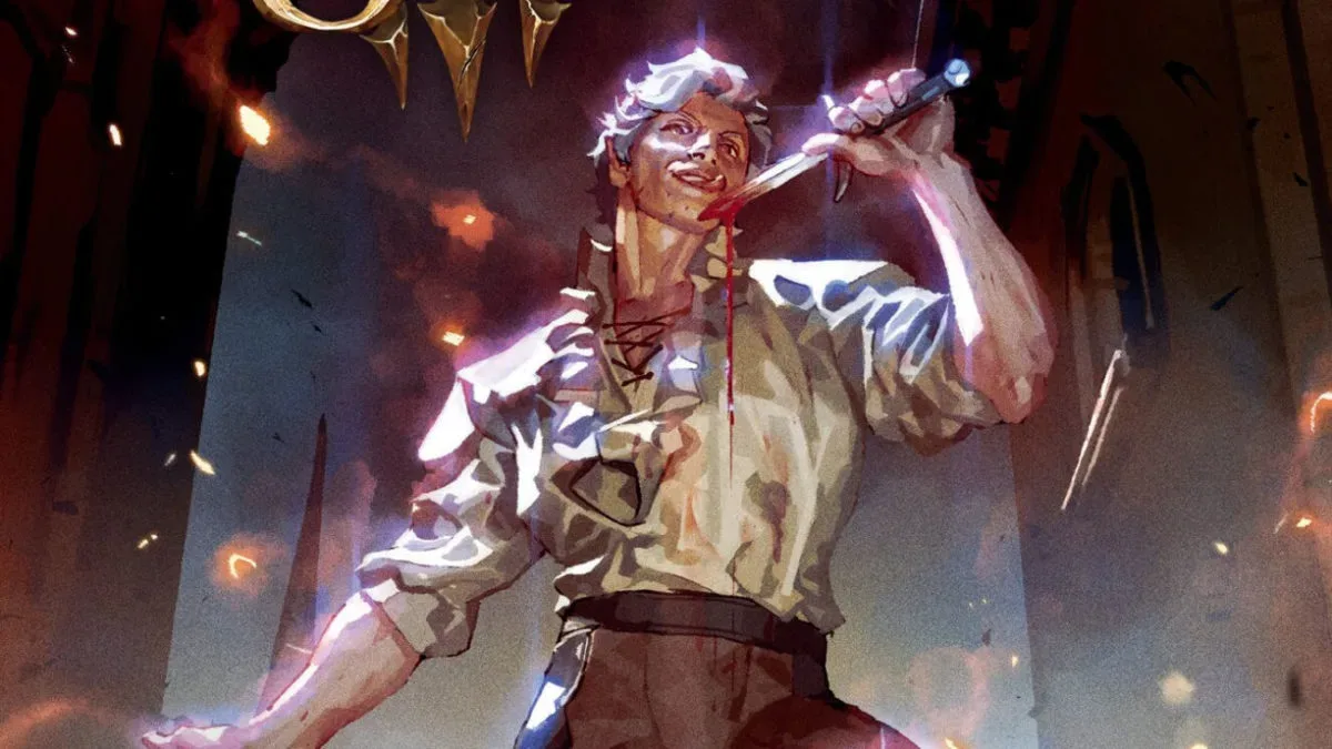 Astarion Ancunín on the cover of Baldur's Gate III #1