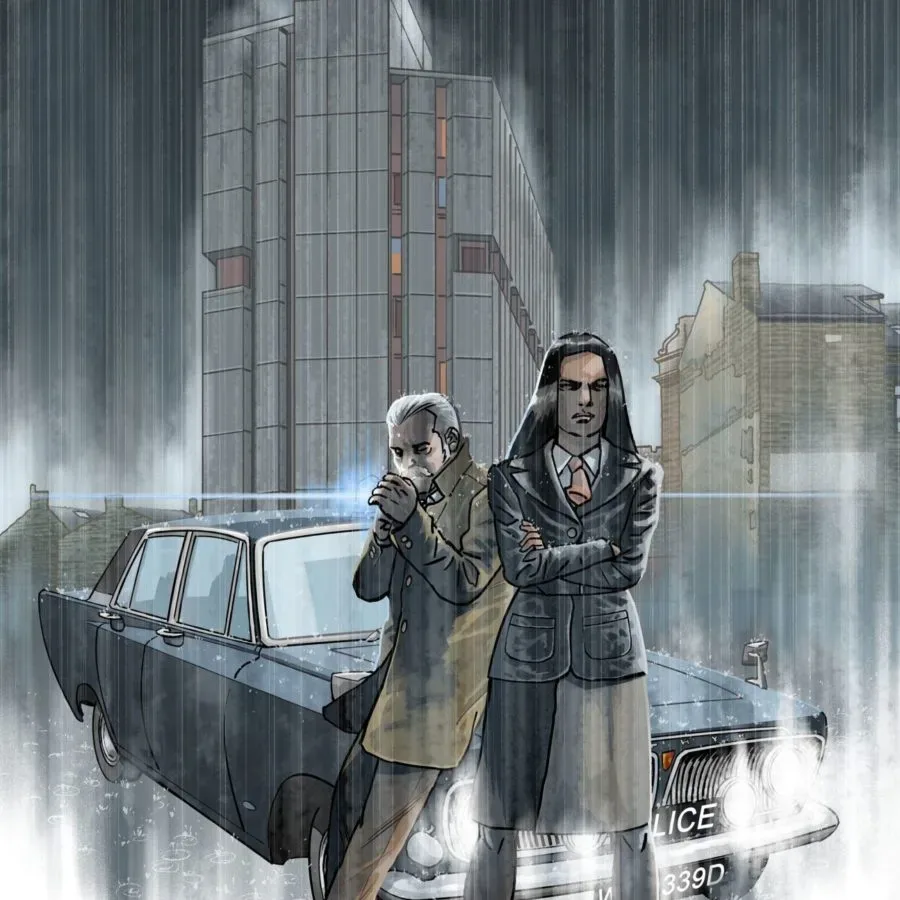 Charlie Adlard Variant Cover Joins Northern Noir #1 Kickstarter Campaign