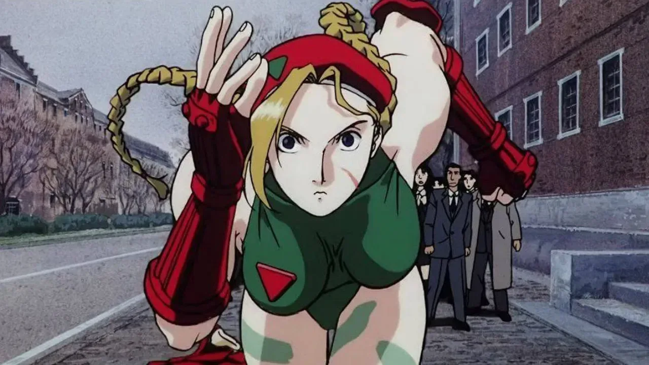 Street Fighter II animated cast featuring Ryu, Ken, Chun-Li and M. Bison