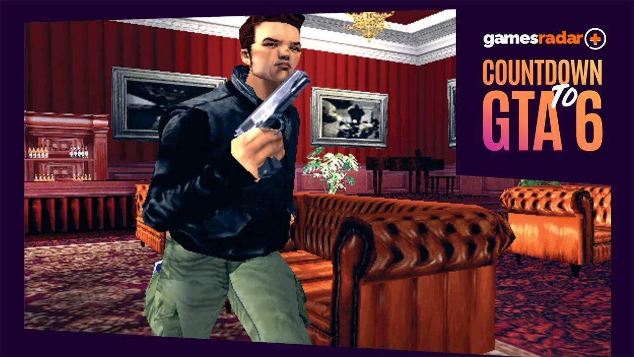 Grand Theft Auto 3 Liberty City skyline and traffic