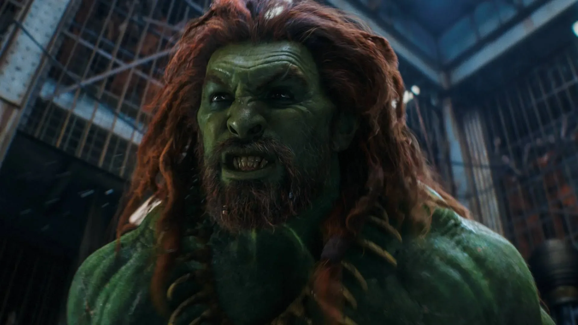 Justin Wong cameo during the Blanka versus Ryu fight in Street Fighter
