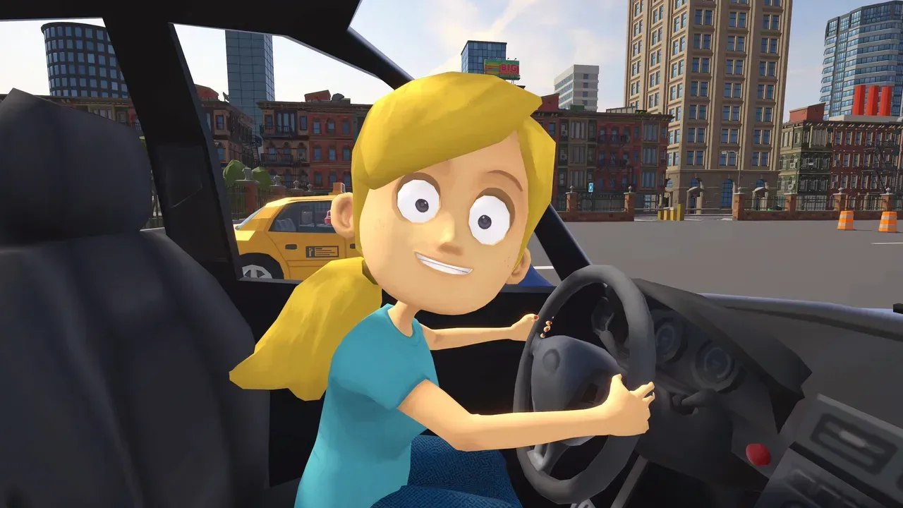 Easy Fox driving simulation demo interface