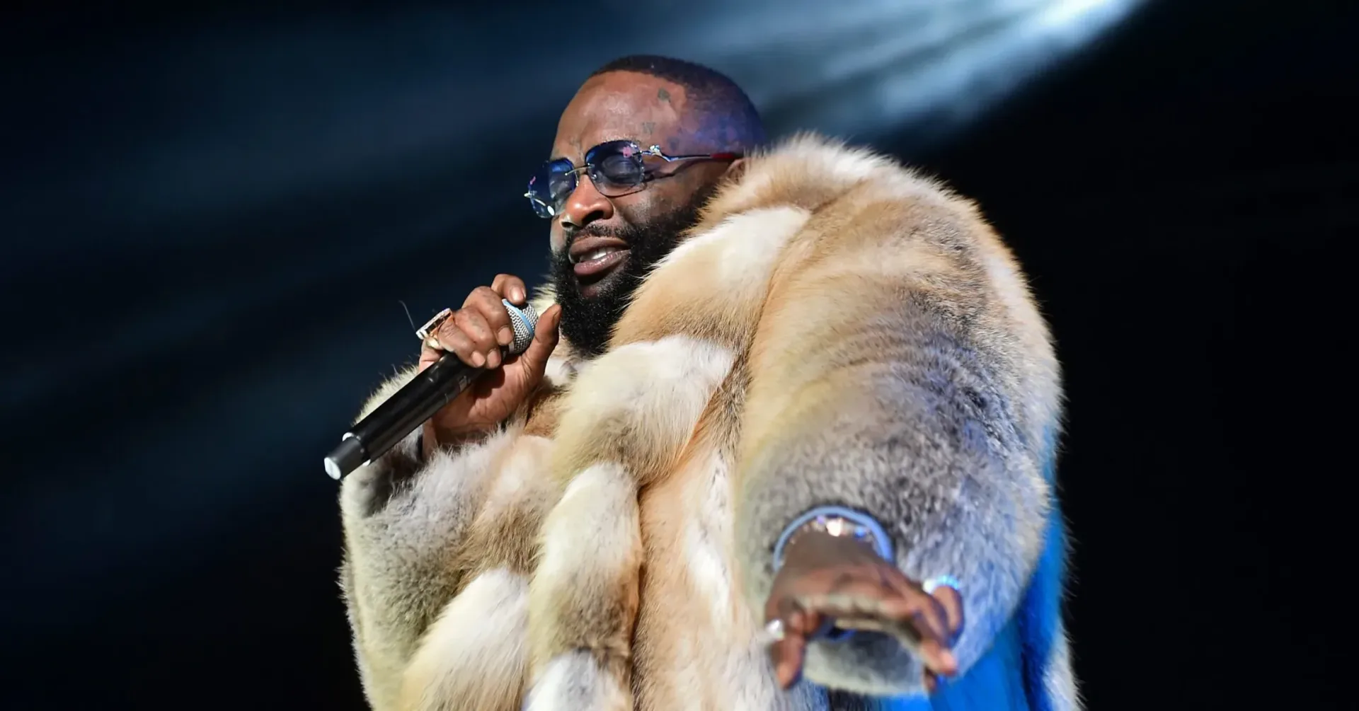 Rick Ross during a public appearance