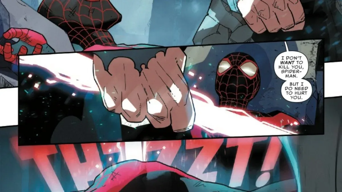 Miles Morales: Spider-Man #3 cover by Simone Di Meo
