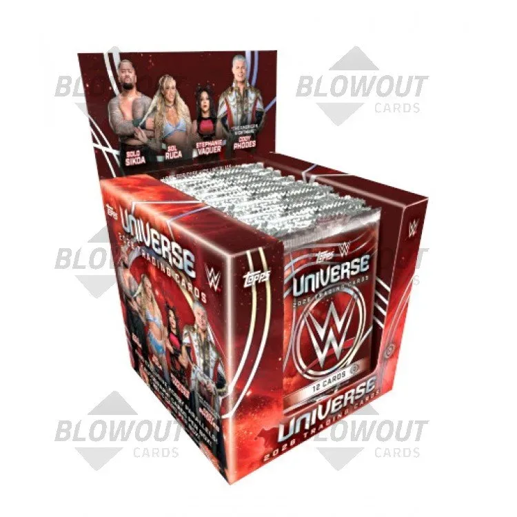 2026 Topps WWE Universe Hobby 12 Box Case product image