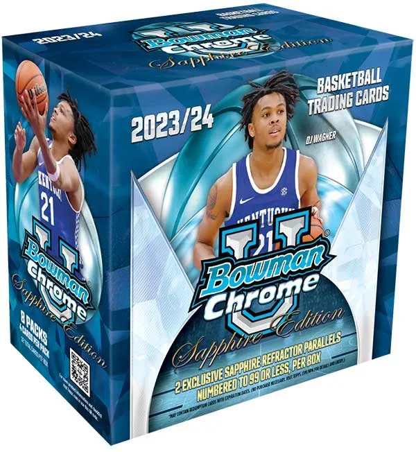 2023-24 Bowman Chrome Sapphire University Basketball product image