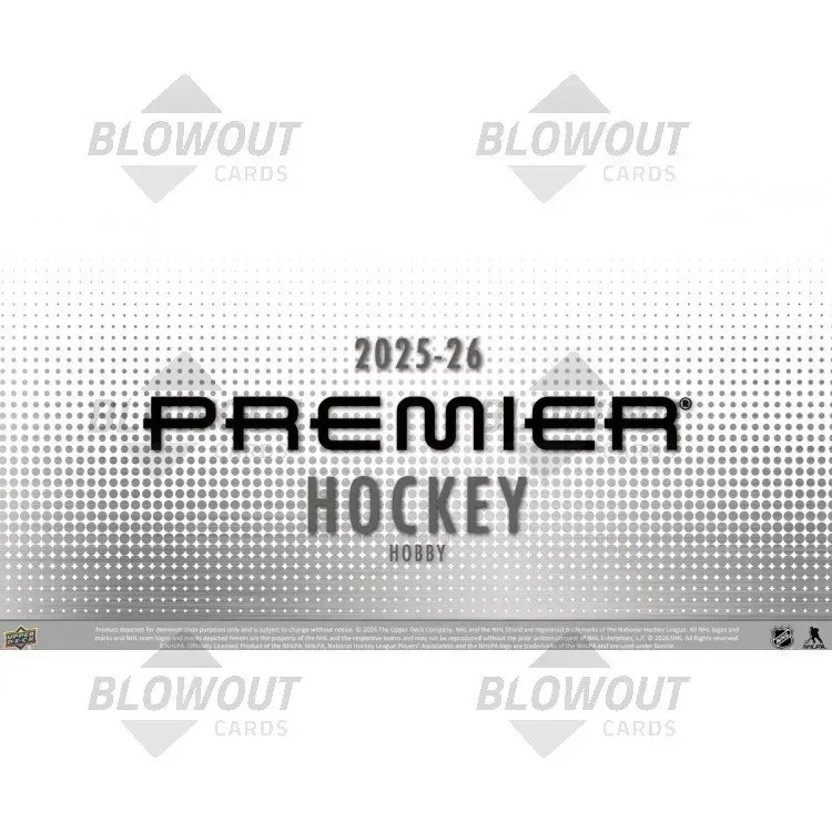 2025/26 Upper Deck Premier Hockey Hobby Box product image