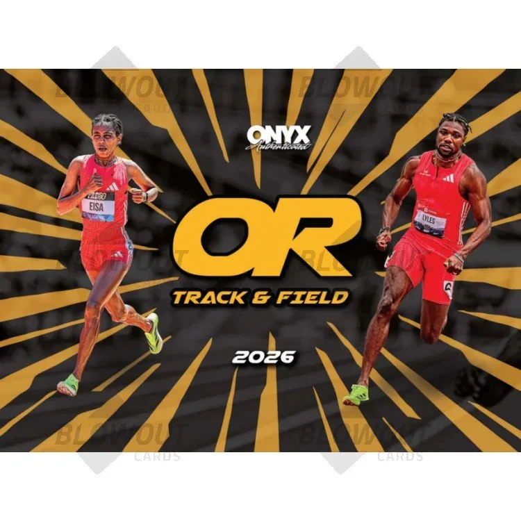 2026 Onyx Track and Field Trading Cards 8 Box Case product image