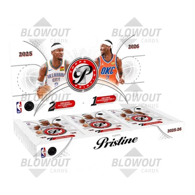 2025/26 Topps Pristine Basketball Hobby 6 Box Case product image