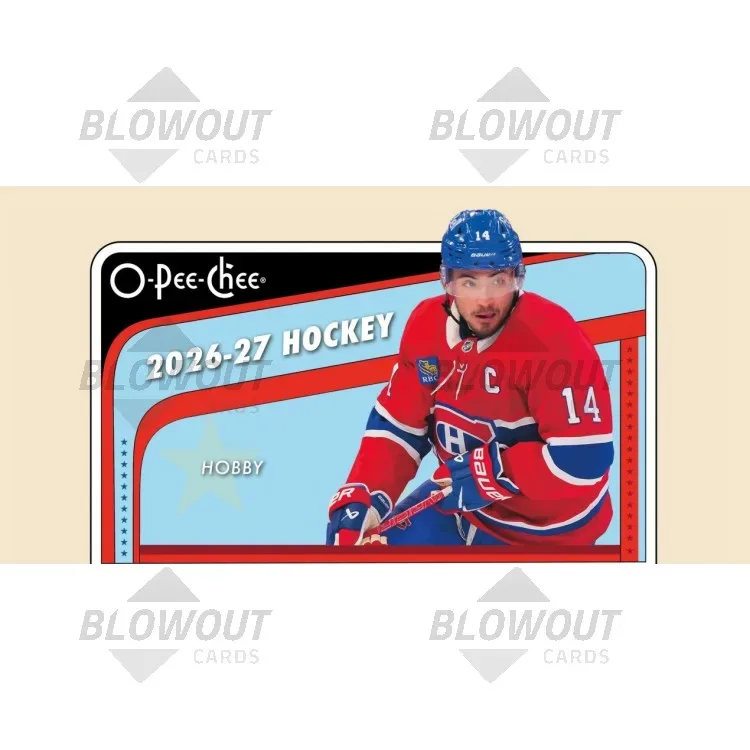 2026/27 Upper Deck O-Pee-Chee Hockey Hobby 16 Box Case product image