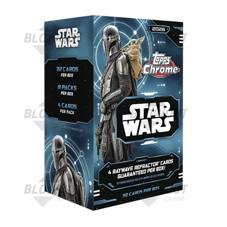 2026 Topps Star Wars Chrome Blaster 40 Box Case product image