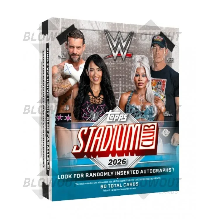 2026 Topps Stadium Club WWE Mega 20 Box Case product image