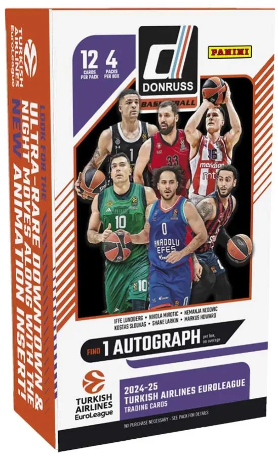2024-25 Donruss Turkish Airlines EuroLeague Basketball product image