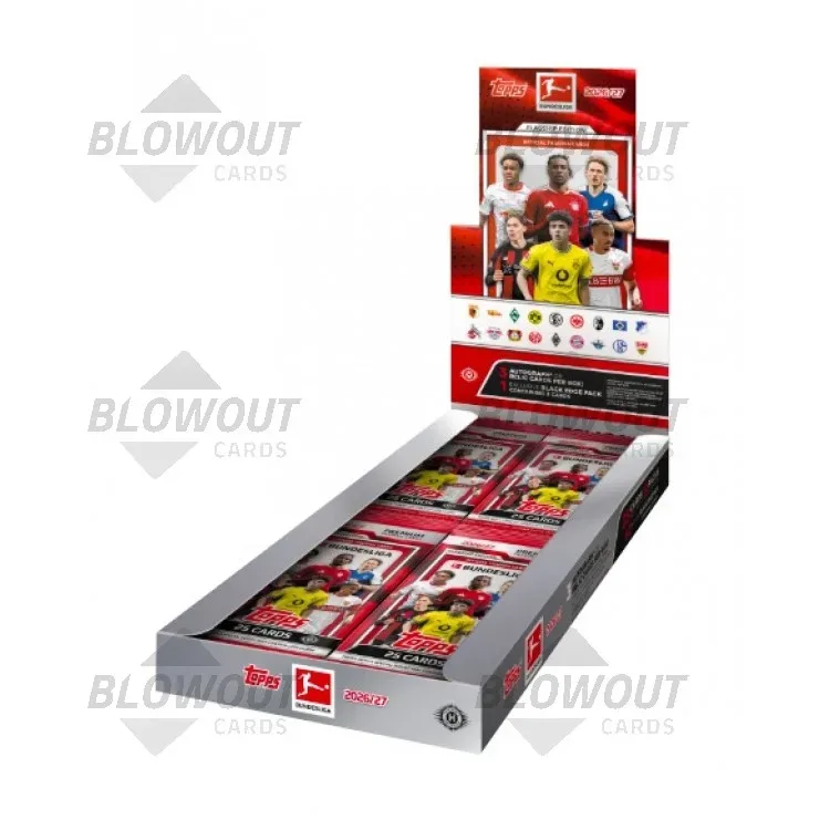 2026/27 Topps Bundesliga Soccer Jumbo 12 Box Case product image