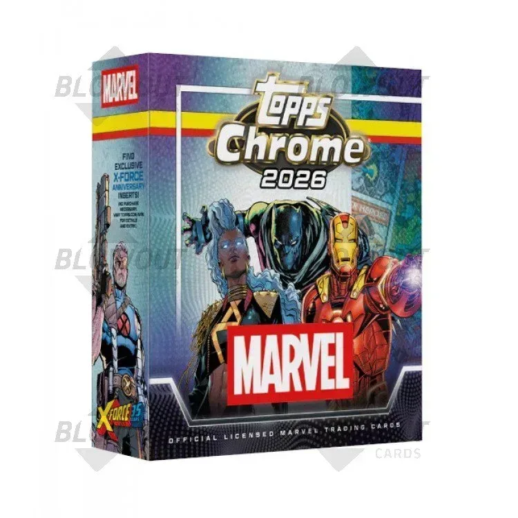 2026 Topps Marvel Comics Chrome Mega 20 Box Case product image