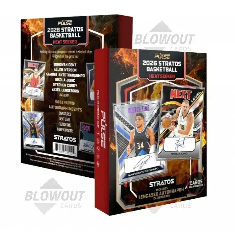 2026 Pulse Stratos Basketball Heat Seeker 24 Box Case product image