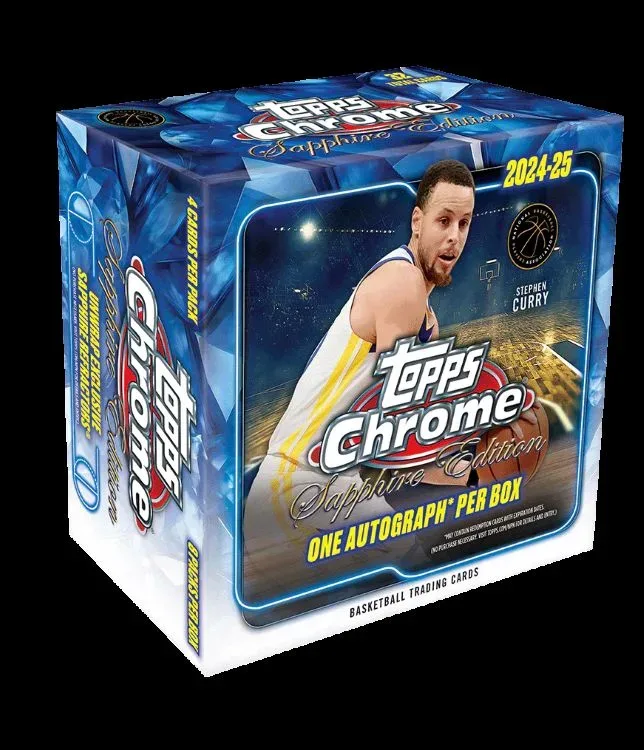 2024-25 Topps Chrome Sapphire Basketball product image