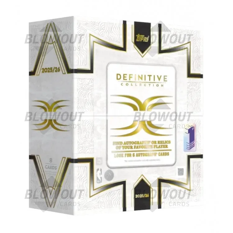 2025/26 Topps Definitive Basketball Hobby Box product image