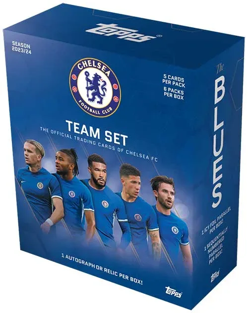 2023-24 Topps Chelsea FC Team Set product image