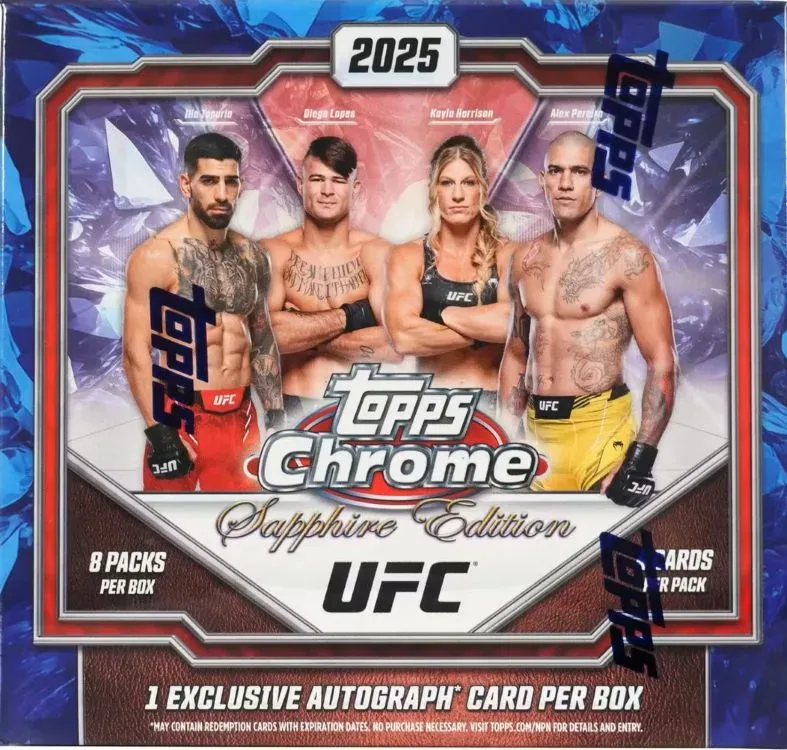 2025 Topps Chrome Sapphire UFC product image