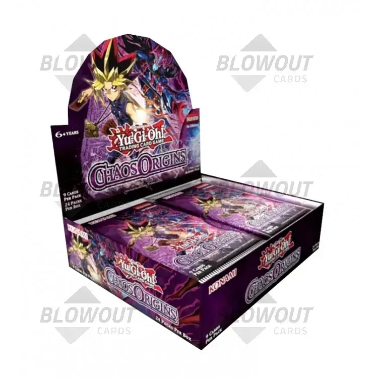 2026 Yugioh Chaos Origins Booster 12 Box Case product image