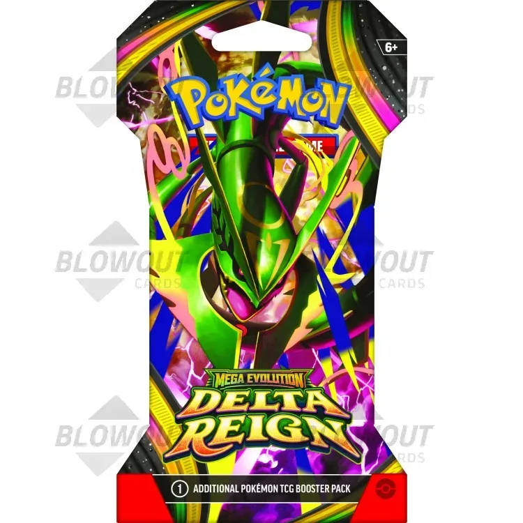 2026 Pokemon Mega Evolution Delta Reign Blister Pack 144 Pack Case product image