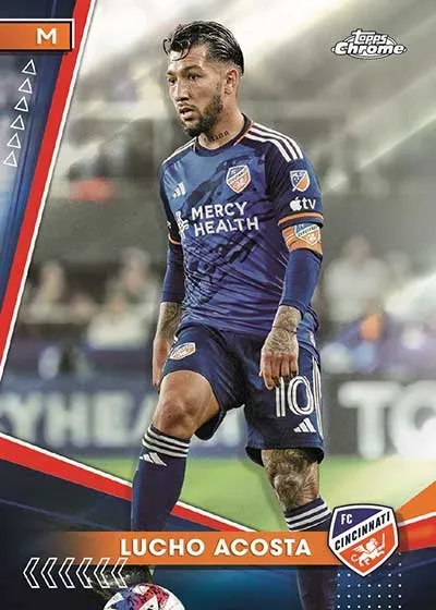 24 Topps Chrome MLS Soccer product image